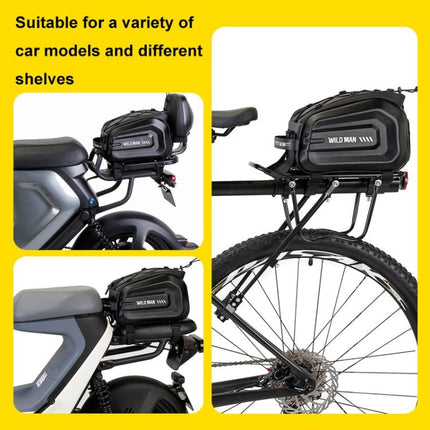 WILD MAN GD5 4L Bicycle EVA Hard Shell Rack Tail Bag Outdoor Cycling Equipment - DealBuddy