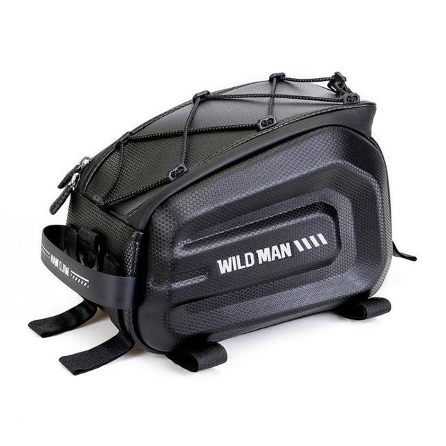 WILD MAN GD5 4L Bicycle EVA Hard Shell Rack Tail Bag Outdoor Cycling Equipment - DealBuddy