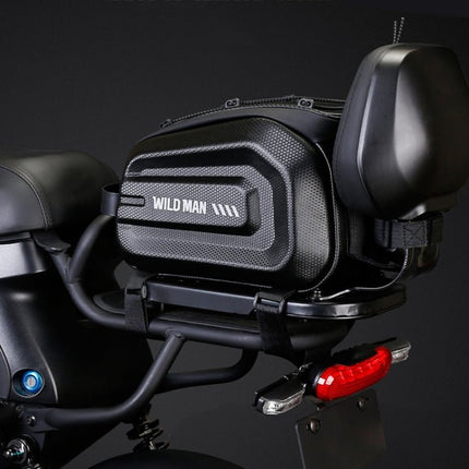 WILD MAN GD5 4L Bicycle EVA Hard Shell Rack Tail Bag Outdoor Cycling Equipment - DealBuddy