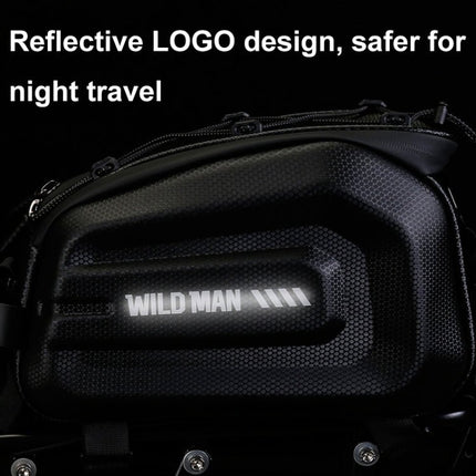 WILD MAN GD5 4L Bicycle EVA Hard Shell Rack Tail Bag Outdoor Cycling Equipment - DealBuddy