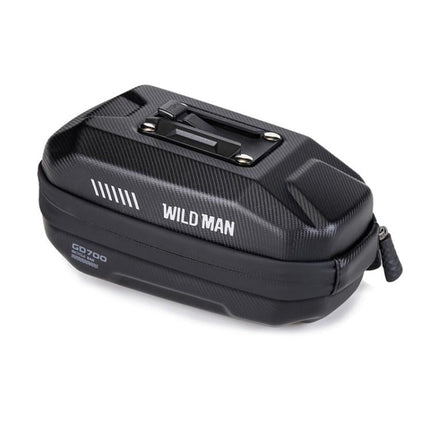 WILD MAN GD700 Mountain Bicycle EVA Hard Shell Bag Bike Seat Bag - DealBuddy