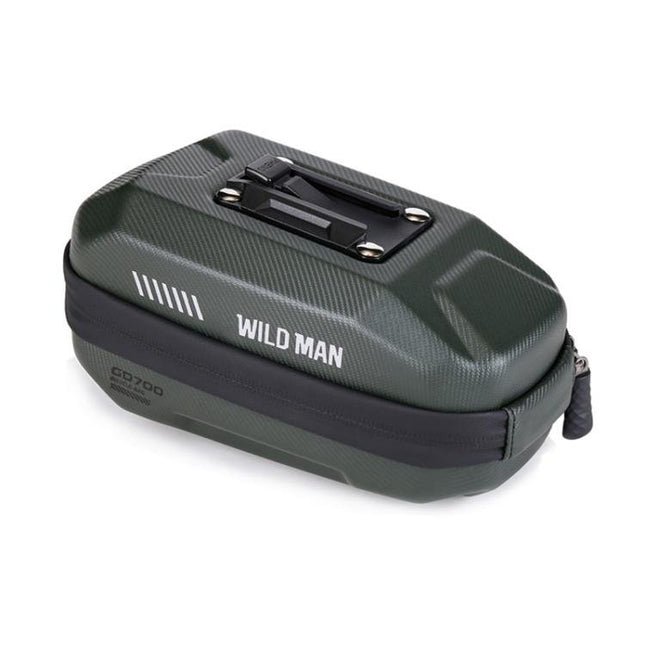 WILD MAN GD700 Mountain Bicycle EVA Hard Shell Bag Bike Seat Bag - DealBuddy