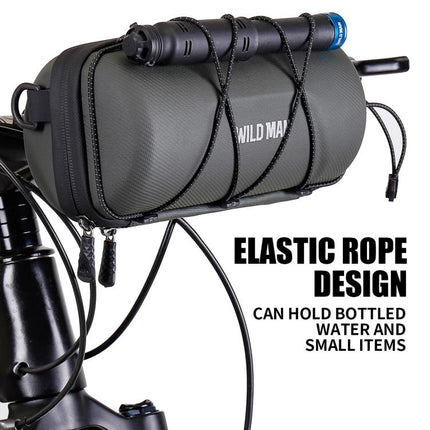 WILD MAN GD7X Mountain Bicycle EVA Hard Shell Handlebar Bag Quick Release Bracket - DealBuddy