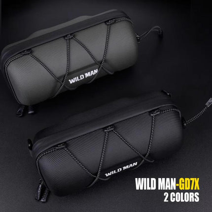 WILD MAN GD7X Mountain Bicycle EVA Hard Shell Handlebar Bag Quick Release Bracket - DealBuddy