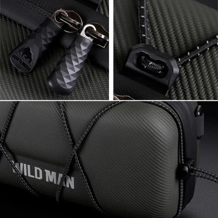 WILD MAN GD8 Mountain Bicycle EVA Hard Shell Handlebar Bag - DealBuddy