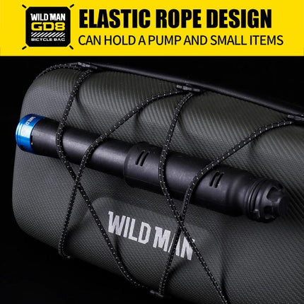 WILD MAN GD8 Mountain Bicycle EVA Hard Shell Handlebar Bag - DealBuddy