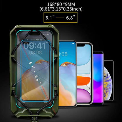 WILD MAN GX200 Mountain Bicycle EVA Hard Shell Bag Bike Front Fixing bracket - DealBuddy