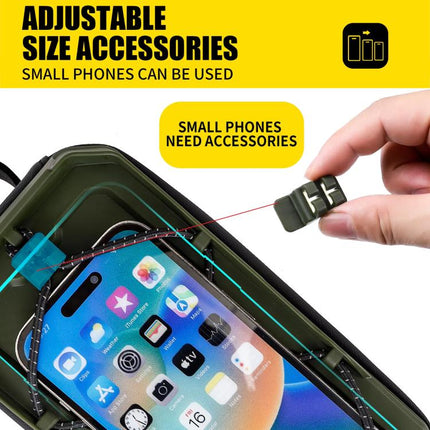 WILD MAN GX200 Mountain Bicycle EVA Hard Shell Bag Bike Front Fixing bracket - DealBuddy