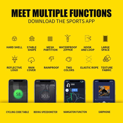 WILD MAN GX200 Mountain Bicycle EVA Hard Shell Bag Bike Front Fixing bracket - DealBuddy