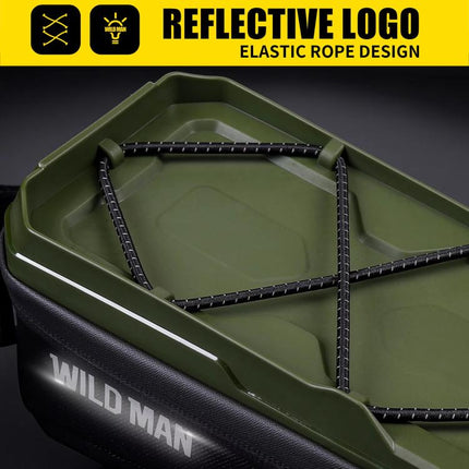 WILD MAN GX200 Mountain Bicycle EVA Hard Shell Bag Bike Front Fixing bracket - DealBuddy