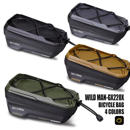 WILD MAN GX220X Mountain Bicycle EVA Hard Shell Bag Bike Front Quick Release Bracket - DealBuddy
