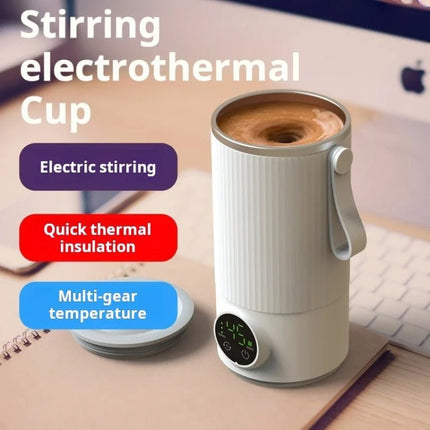 Wireless Milk Warmer Heating Mixing Cup for Coffee / Cereal / Medicine Preparation - DealBuddy