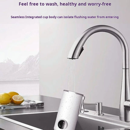 Wireless Milk Warmer Heating Mixing Cup for Coffee / Cereal / Medicine Preparation - DealBuddy