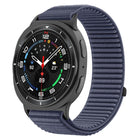 Woven Nylon Hook And Loop Fastener Metal Interface Watch Band, For Samsung Galaxy Watch8 / Watch8 Classic - DealBuddy