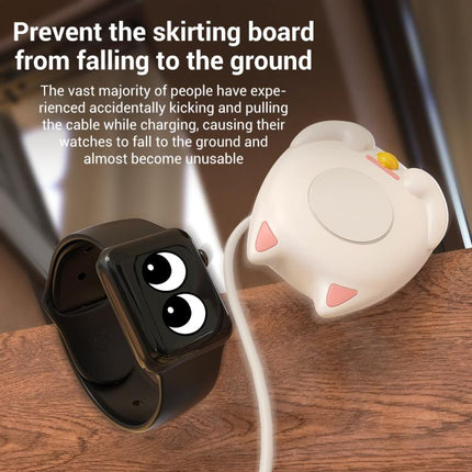 XDcase For Apple Watch Lucky Cat Design Smart Watch Charging Stand - DealBuddy