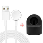 xDfind For Apple Watch Smart Watch Silicone Charging Holder and USB Charger Set, Silicone+USB (White), Silicone+USB (Black) - DealBuddy