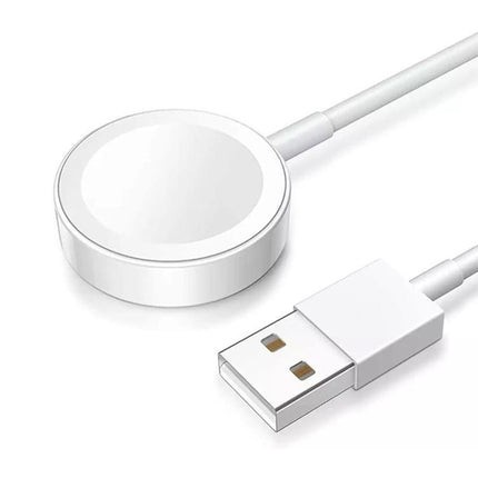 xDfind For Apple Watch Smart Watch Silicone Charging Holder and USB Charger Set, Silicone+USB (White), Silicone+USB (Black) - DealBuddy