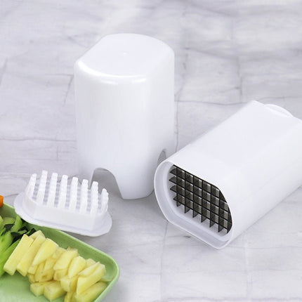 YG - PC01 44 Grid Potato Cutter Fast Stainless Steel Fries Cut With Cover - DealBuddy