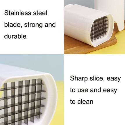 YG - PC01 44 Grid Potato Cutter Fast Stainless Steel Fries Cut With Cover - DealBuddy