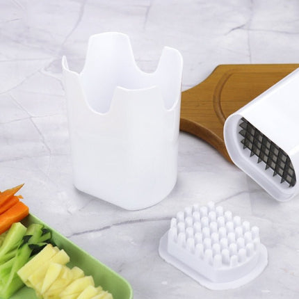YG - PC01 44 Grid Potato Cutter Fast Stainless Steel Fries Cut With Cover - DealBuddy